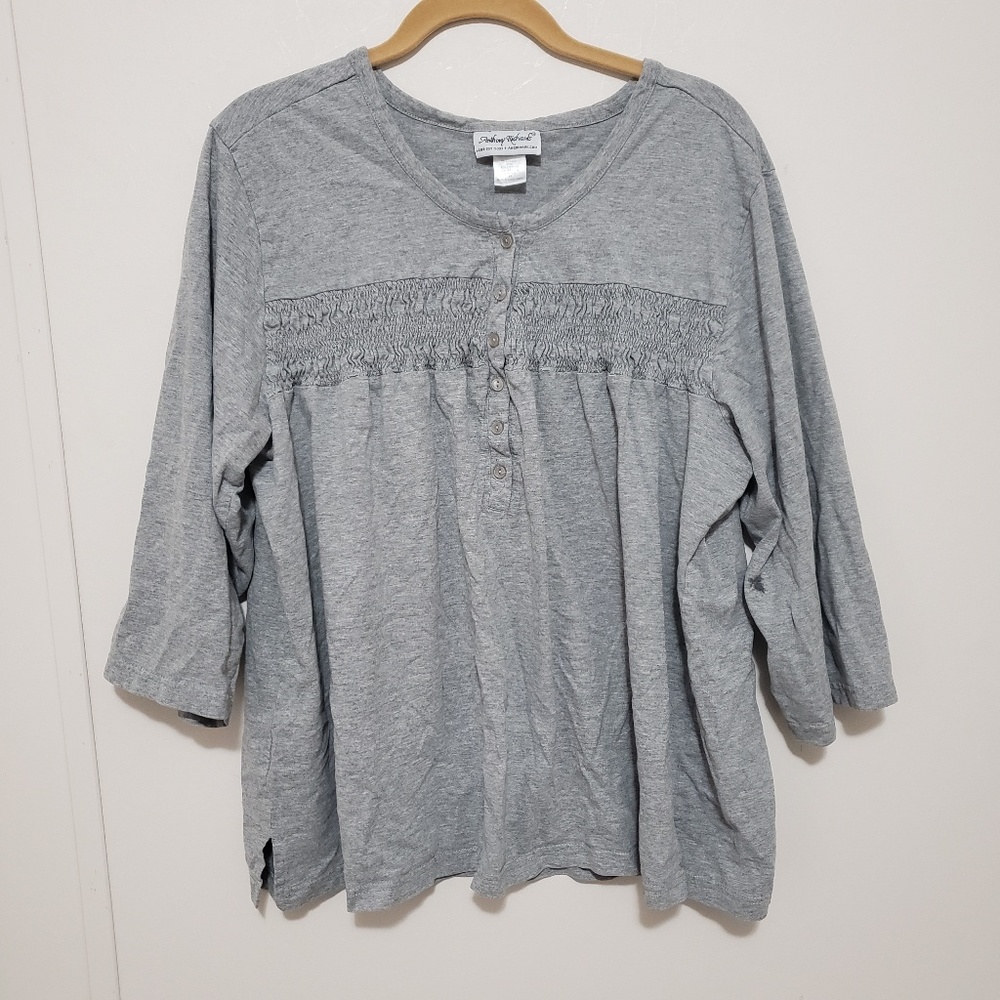 🔥Gray blouse